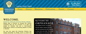 Ukrainian Ministry Website