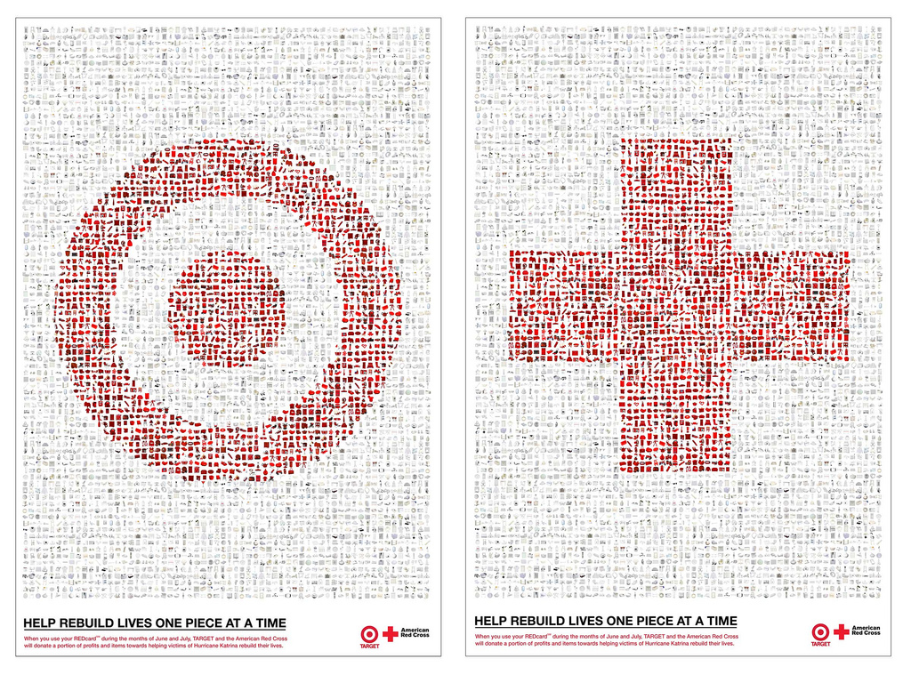 Here's the Target Campaign Posters that won a Valencia Student Art Show Award