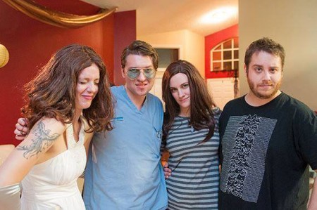 Halloween From left to right: Rita Hayworth, Christian Troy, Susan Foreman, and Dan Donegan