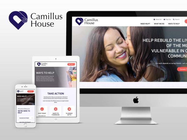Camillus House Responsive Website